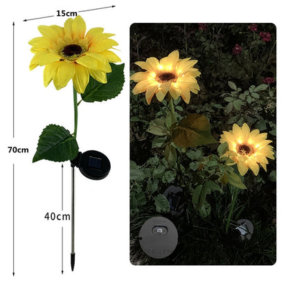 Solar Powered LED Lights Garden