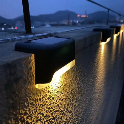 LED Solar Stair Lamp Waterproof Outdoor