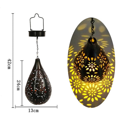 Waterproof Solar Lamp Retro Lantern