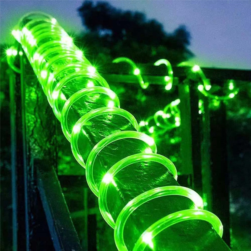 LEDs Solar Powered Rope Tube