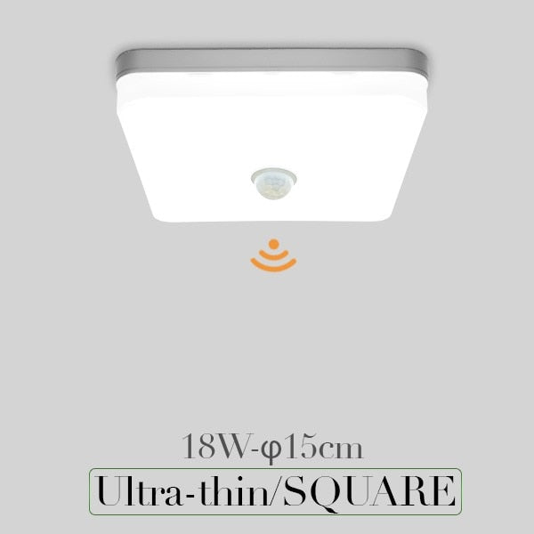 LED Ceiling Lamp PIR Motion Sensor