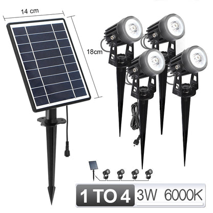 RGB Outdoor Solar Landscape Light