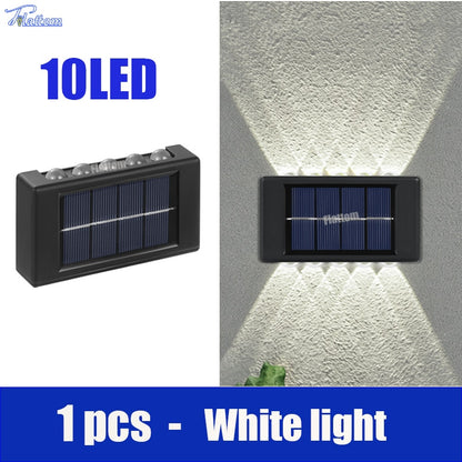 Solar LED Outdoor Wall Lights Waterproof