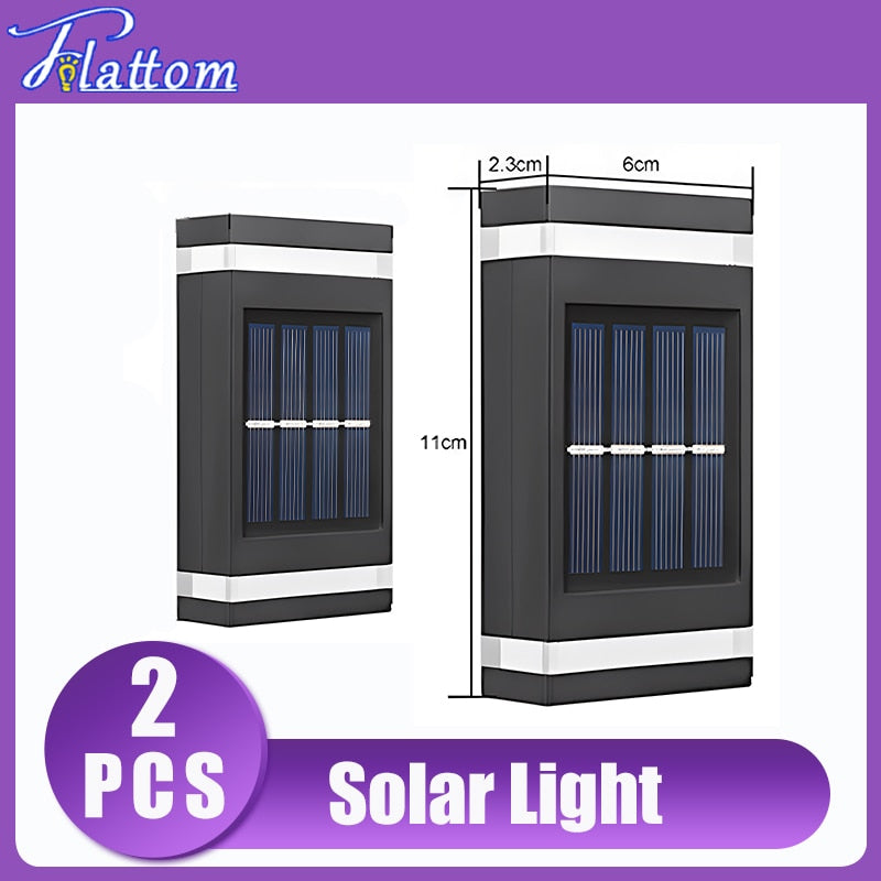 Solar LED Outdoor Wall Lamps