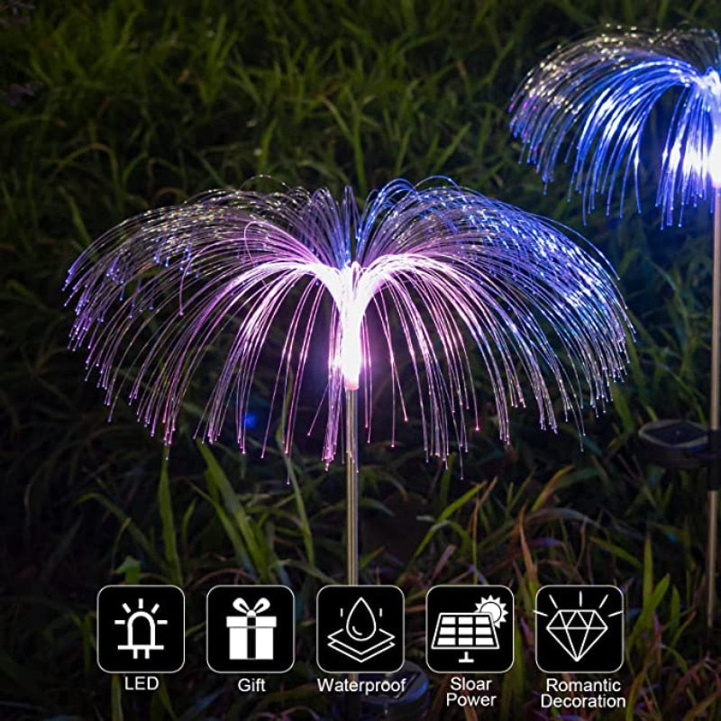 Solar Jellyfish Lights LED Garden