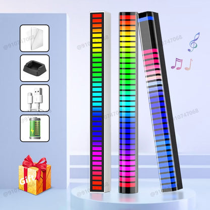 RGB LED Strip Light Music Sound Control