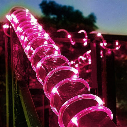 LEDs Solar Powered Rope Tube