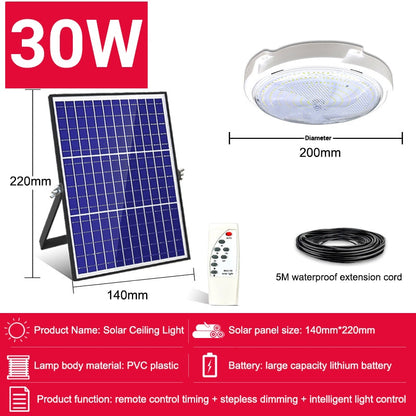 Outdoor Garden pandent light Solar-Power