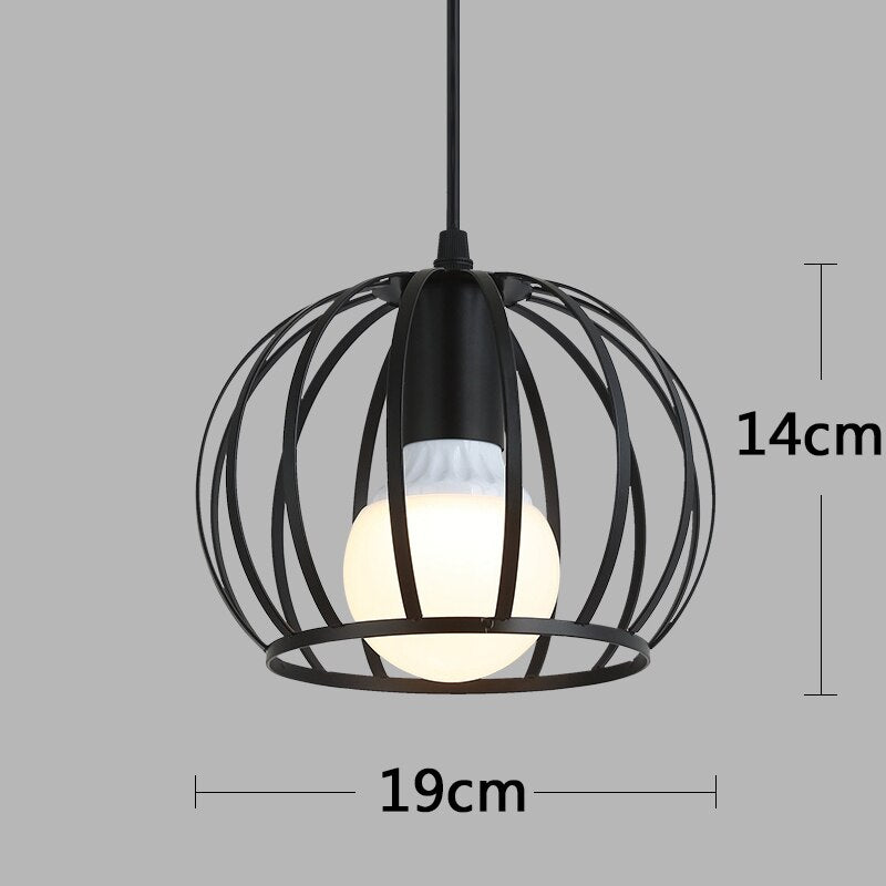 Nordic Pendant Lights Industrial Vintage