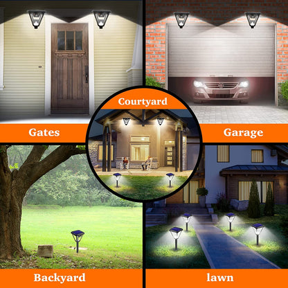 Solar Motion Sensor Lights Waterproof