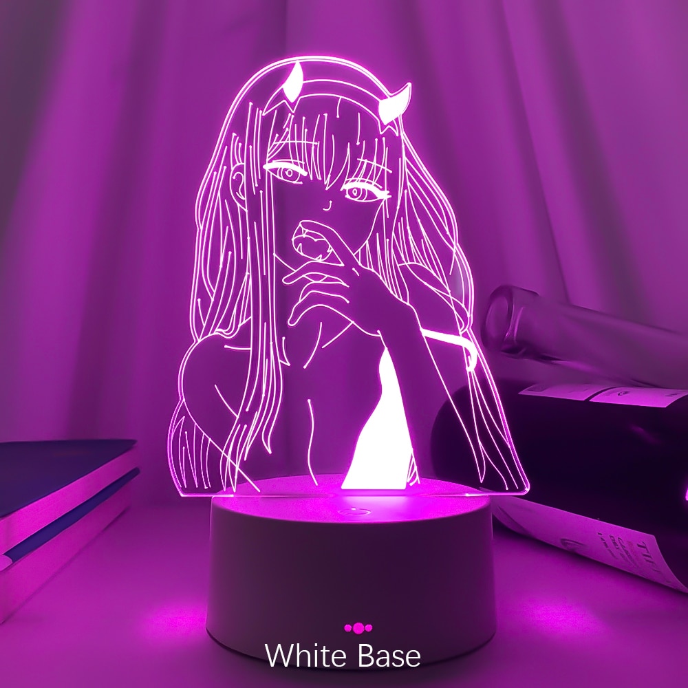 Anime Zero Two Lamp Figure Nightlight