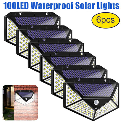 LED Wall Light Outdoor Solar Wall Lamp