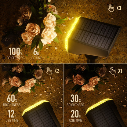 LED Outdoor Solar Lawn Lights Landscape