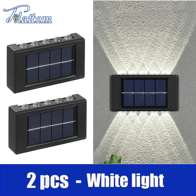 LED Solar Wall Lamp Outdoor Waterproof