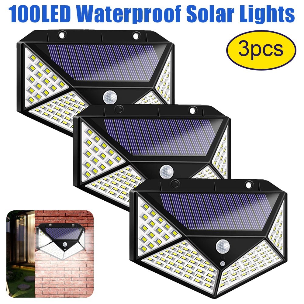 LED Wall Light Outdoor Solar Wall Lamp