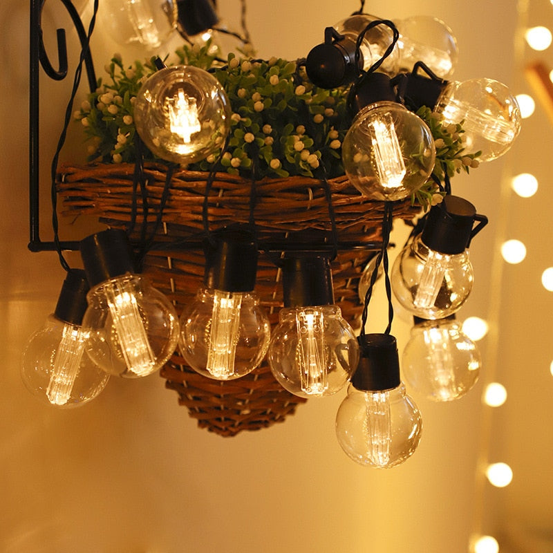 LED Light Outdoor Garden String Lights