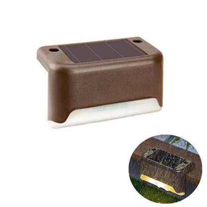 LED Solar Stair Lamp Waterproof Outdoor