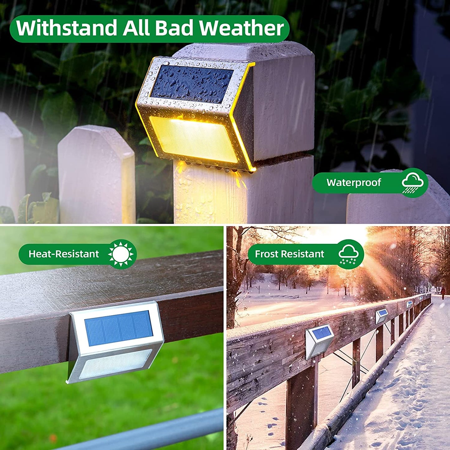 Solar Lights Solar Step Lights Outdoor