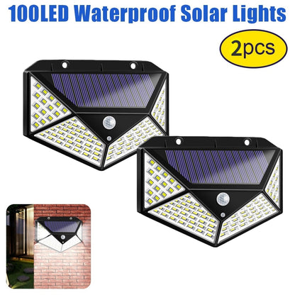 LED Wall Light Outdoor Solar Wall Lamp