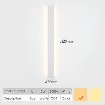 LED Indoor Wall Lamps Thin Modern