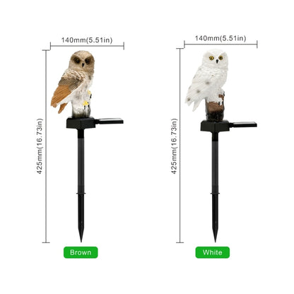 Solar Owl Garden Light Outdoor LED