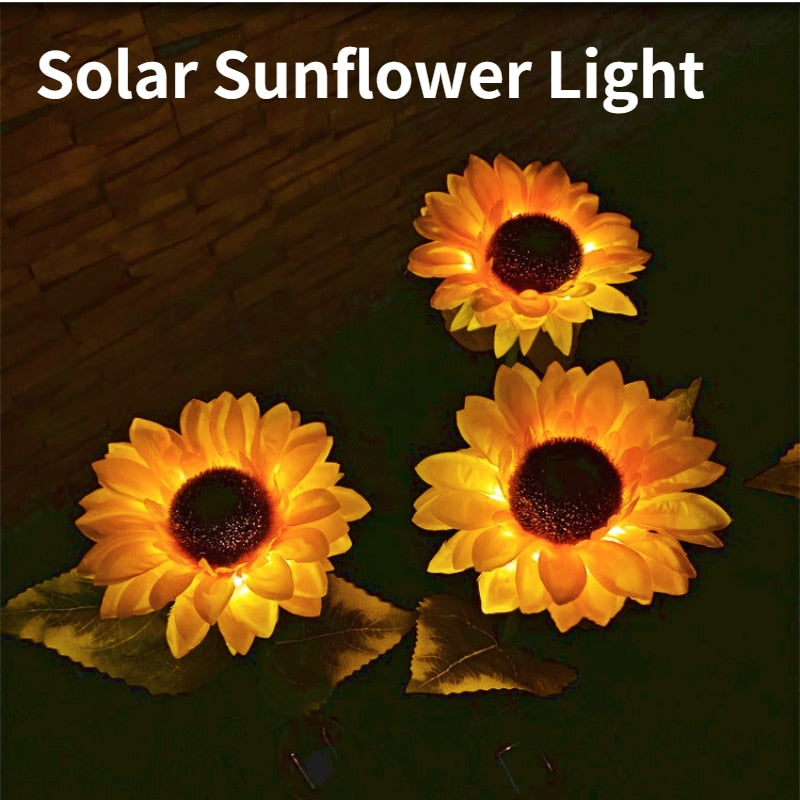 Outdoor Sunflower Lights Waterproof