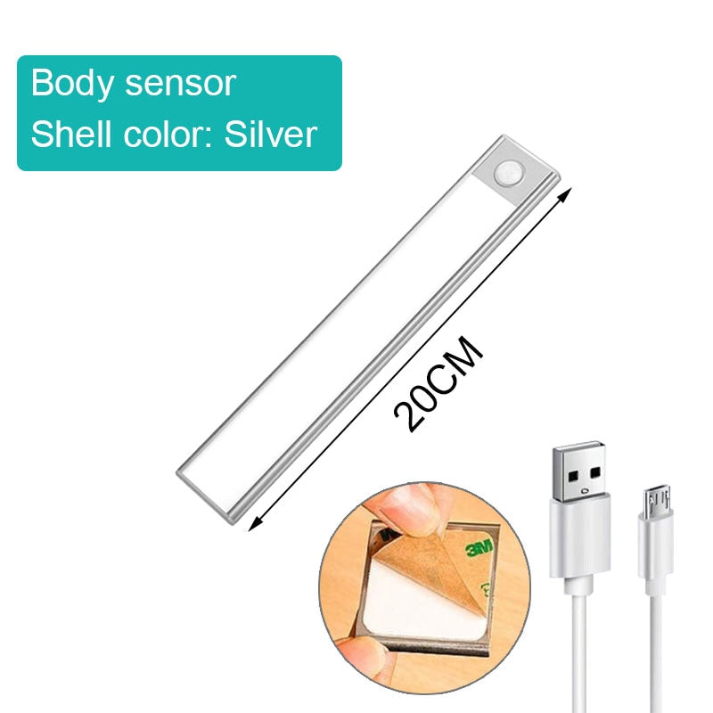 Ultra thin LED Light Under Cabinet Light Motion Sensor