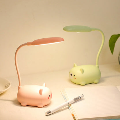 Cartoon Cute Pet Animal Bear Warm White Desk Lamp