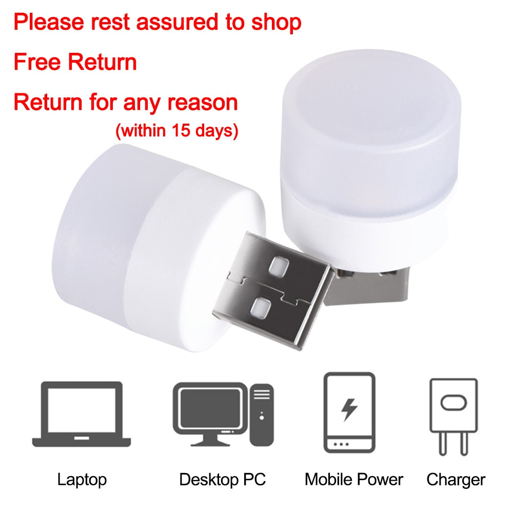 Mini Portable USB LED Lamp