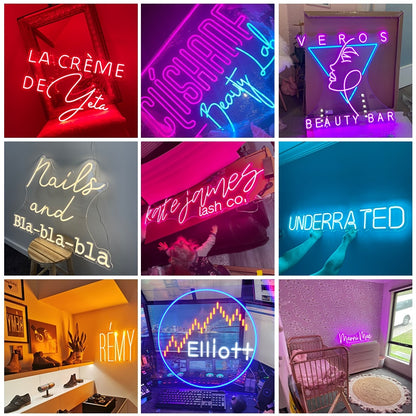 Neon Sign Led Light Lamp Room