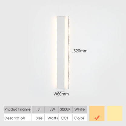 LED Indoor Wall Lamps Thin Modern