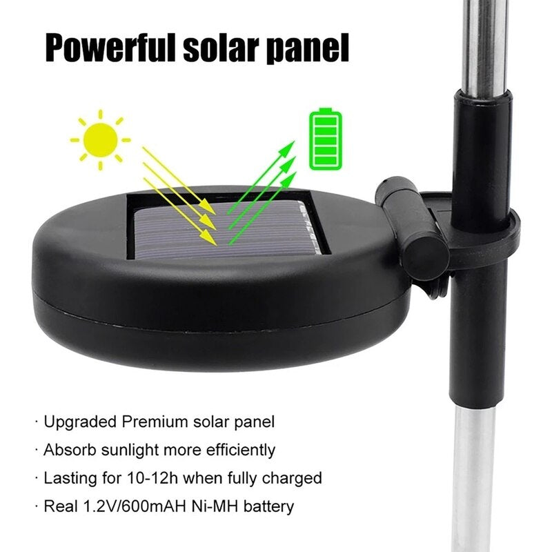 LED Solar Firework Light Outdoor