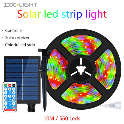 Solar Led Light Strip Outdoor Lights