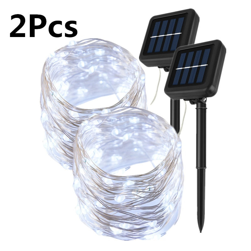 Outdoor Solar Fairy String Lights