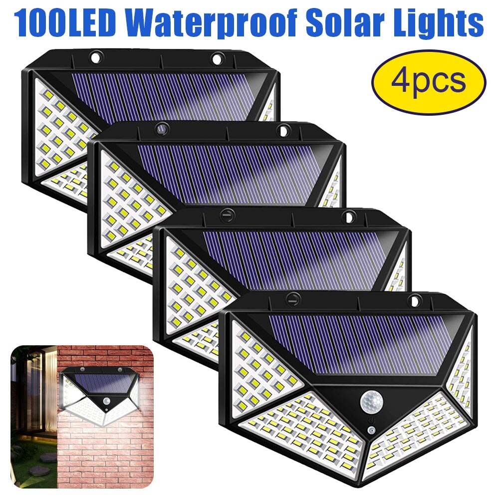 LED Wall Light Outdoor Solar Wall Lamp