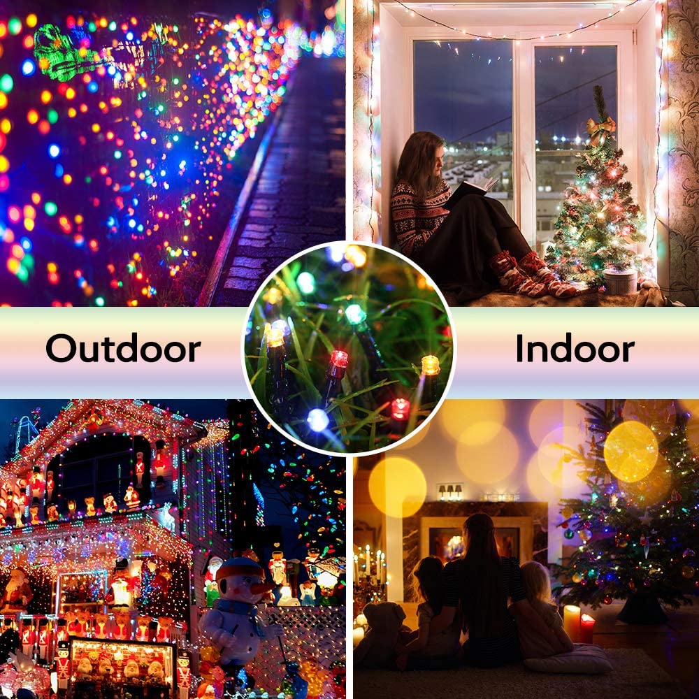 LED Outdoor Garland Sunlight Powered