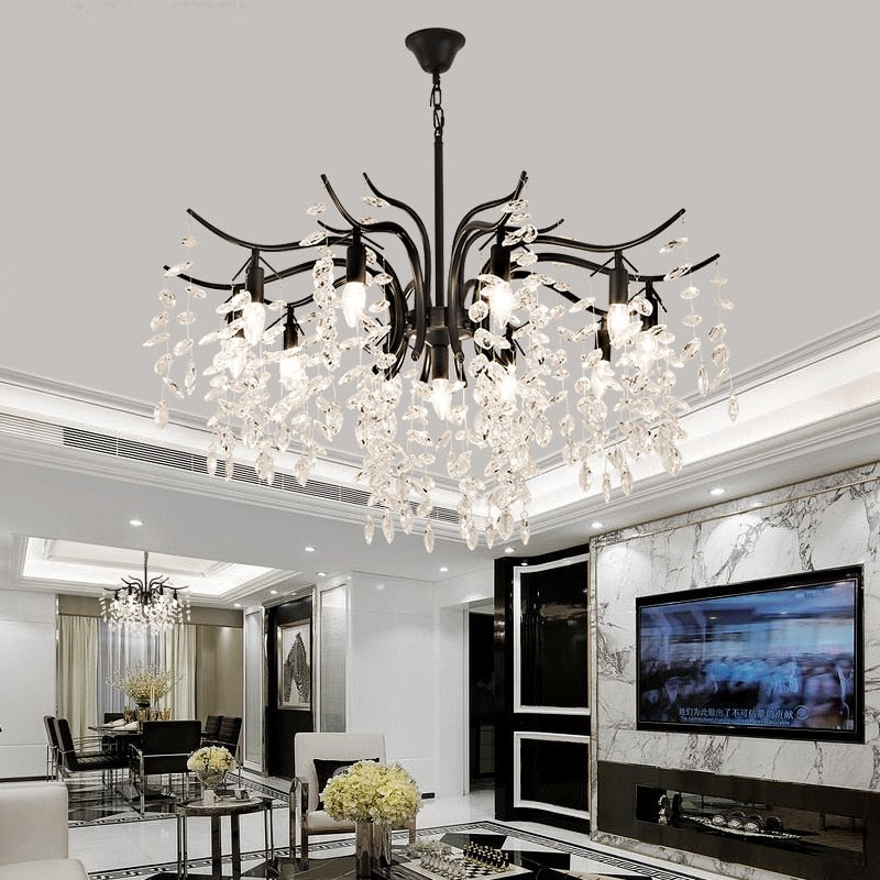 LED Luxury Crystal Chandeliers Lighting