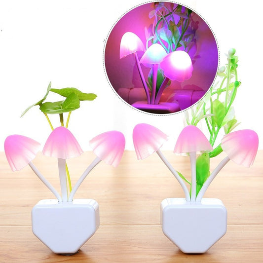 Novelty Night Light Induction Dream Mushroom Lamp