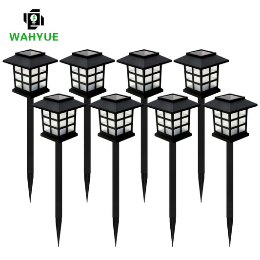 Led Solar Lawn Lamp Outdoor Pathway