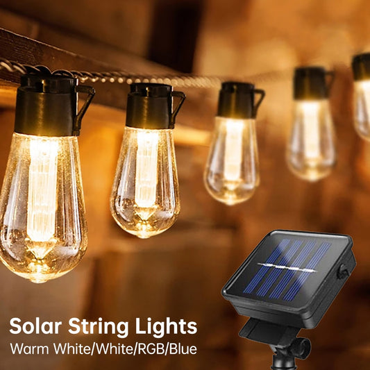 LED Solar String Lights Waterproof