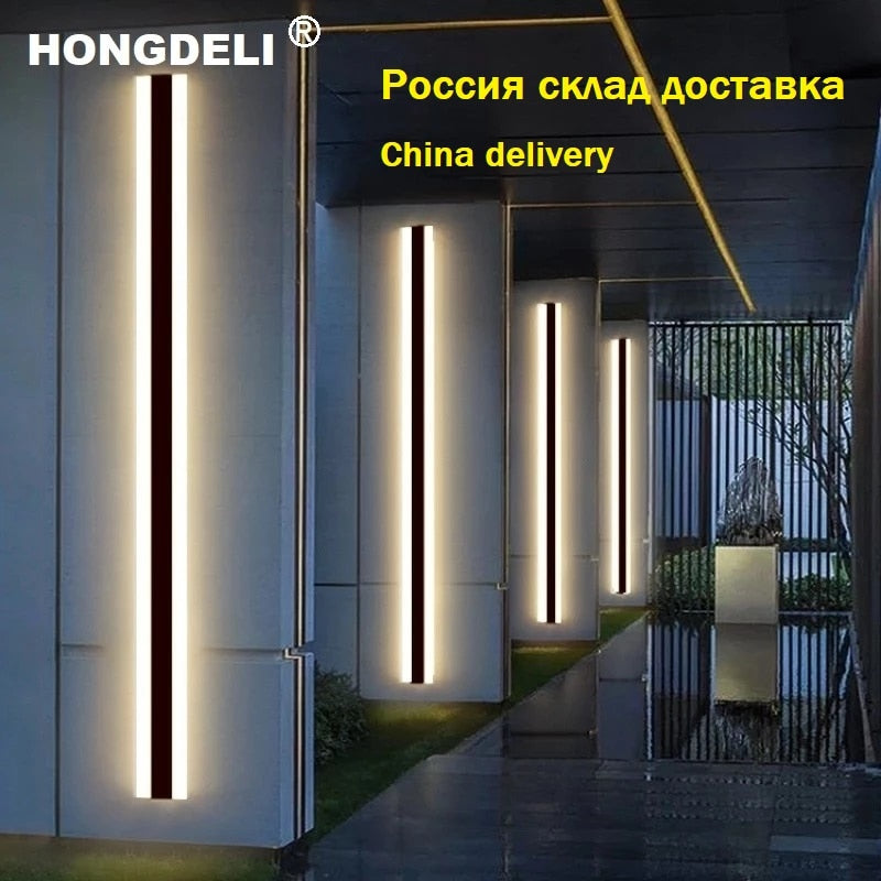 LED  long wall lamp Outdoor