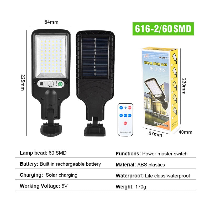 Solar Street Lights Outdoor Wireless