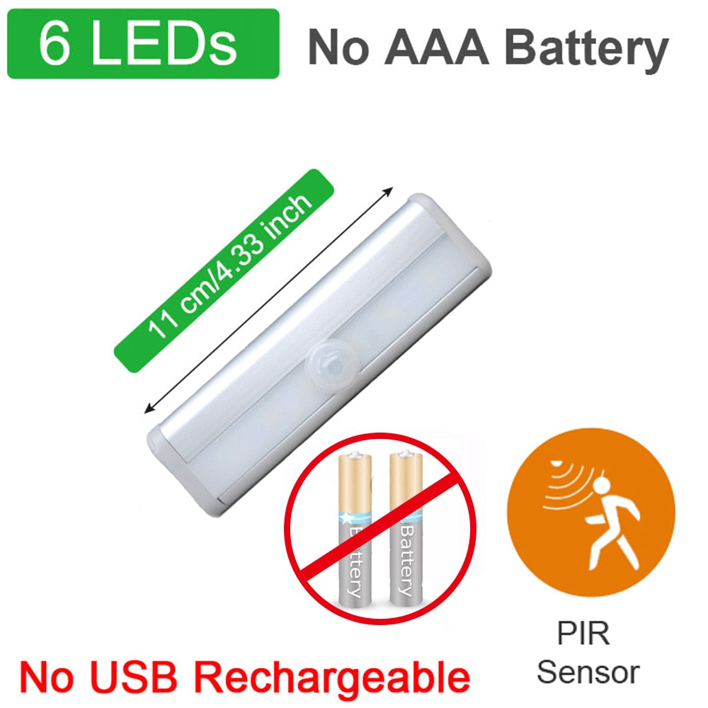 Ultra thin LED Light Under Cabinet Light Motion Sensor