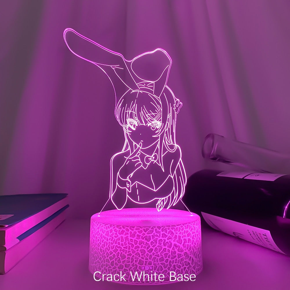 Illusion Led Nightlights ANIME Light Lamp