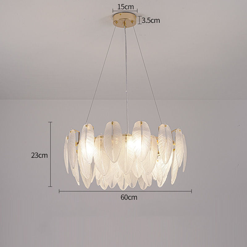 Nordic LED Chandeliers Luxury Gold Hanging Lamp