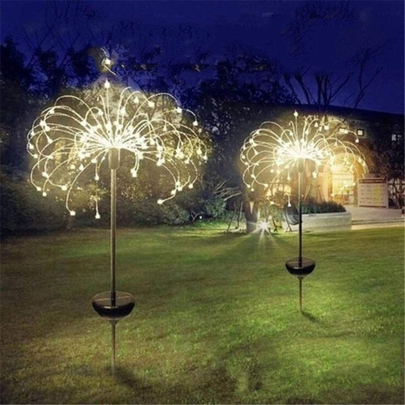 Outdoor Grass Globe Lamp Flash