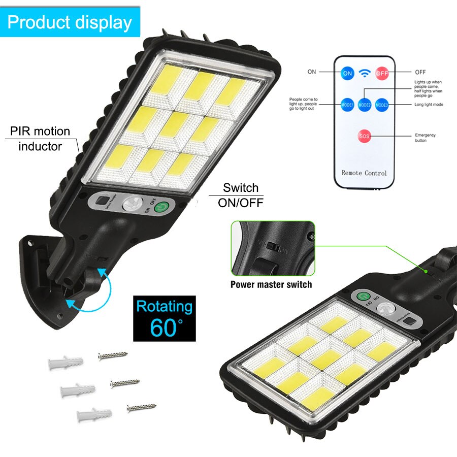 Solar Light Led Wall Lamp Waterproof