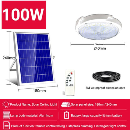 Outdoor Garden pandent light Solar-Power