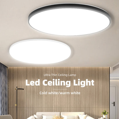 Ultra Thin Led Ceiling Lamp White