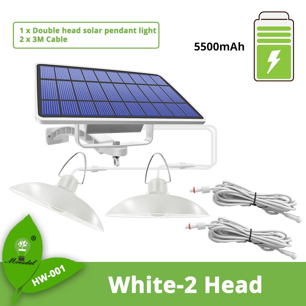 Waterproof Double Head Solar Light